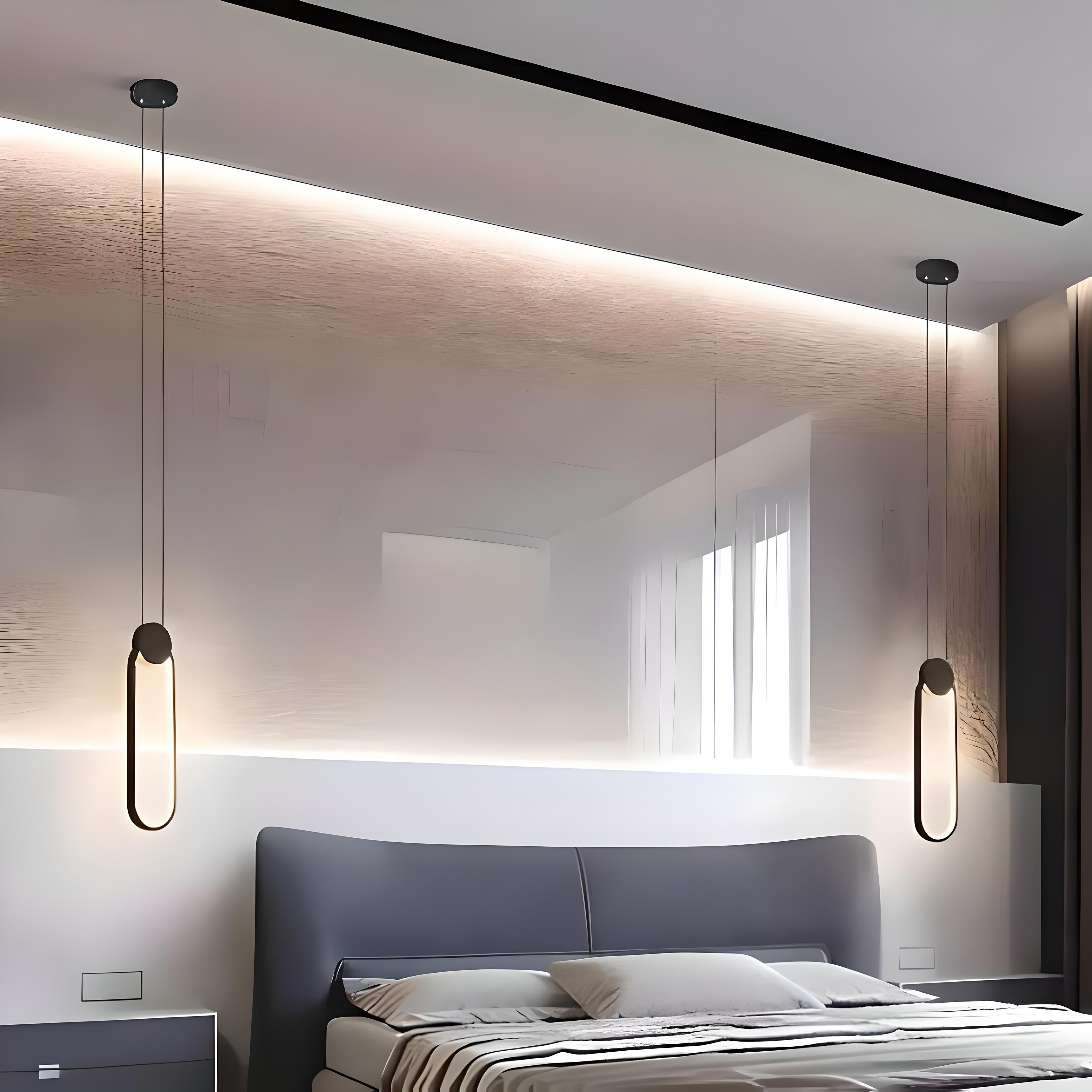 Contemporary LED Hanging Chandelier