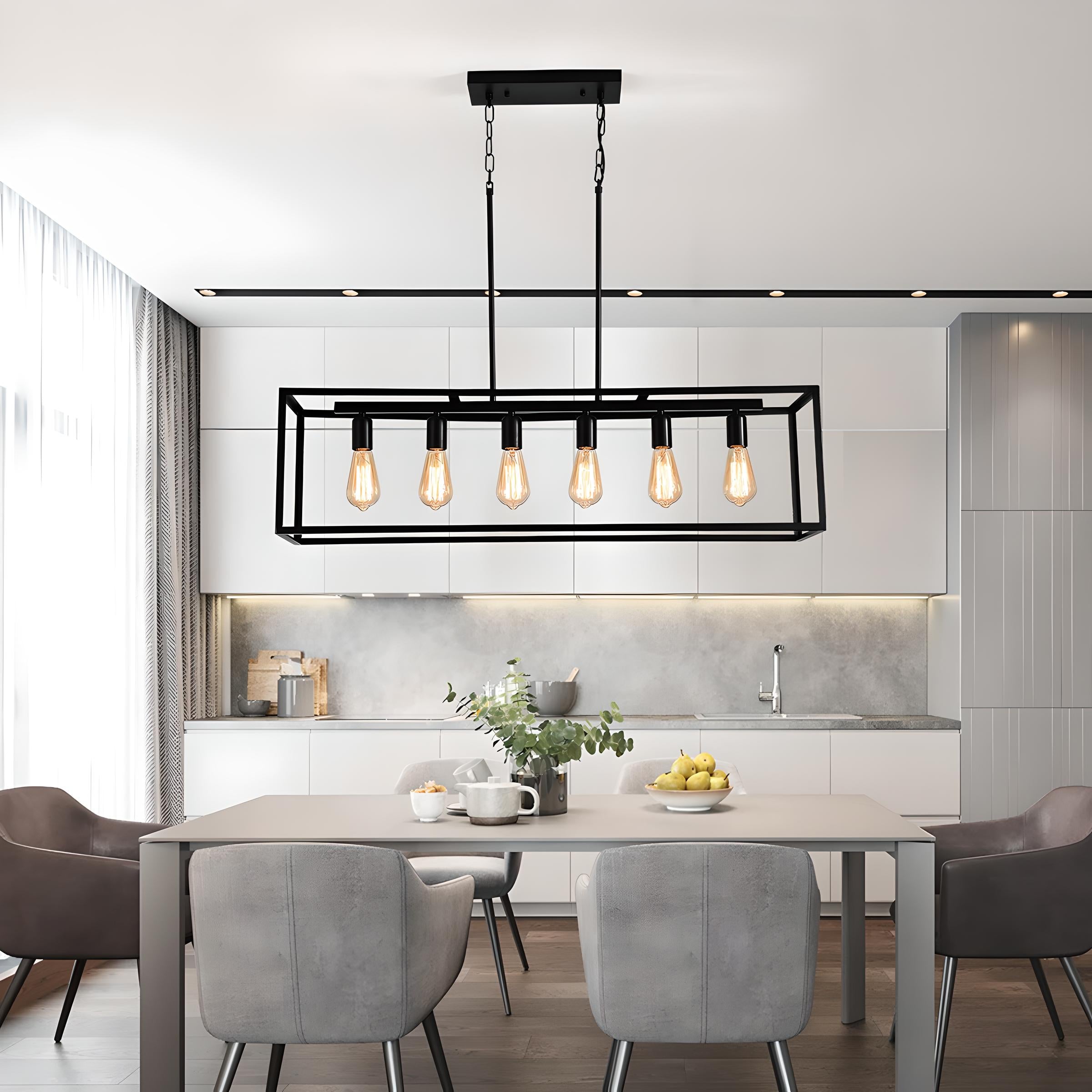 Rectangle Pendant Light