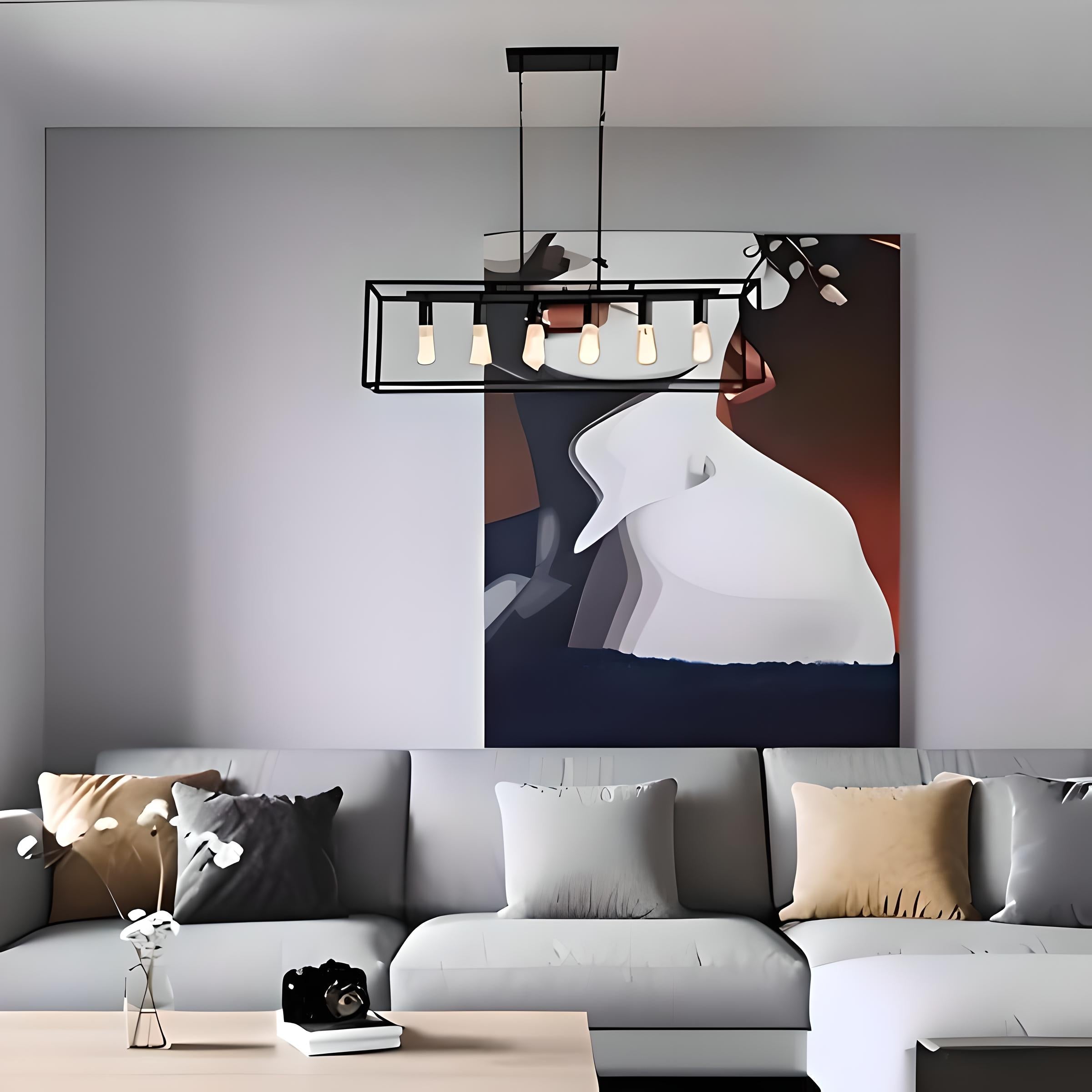 Rectangle Pendant Light