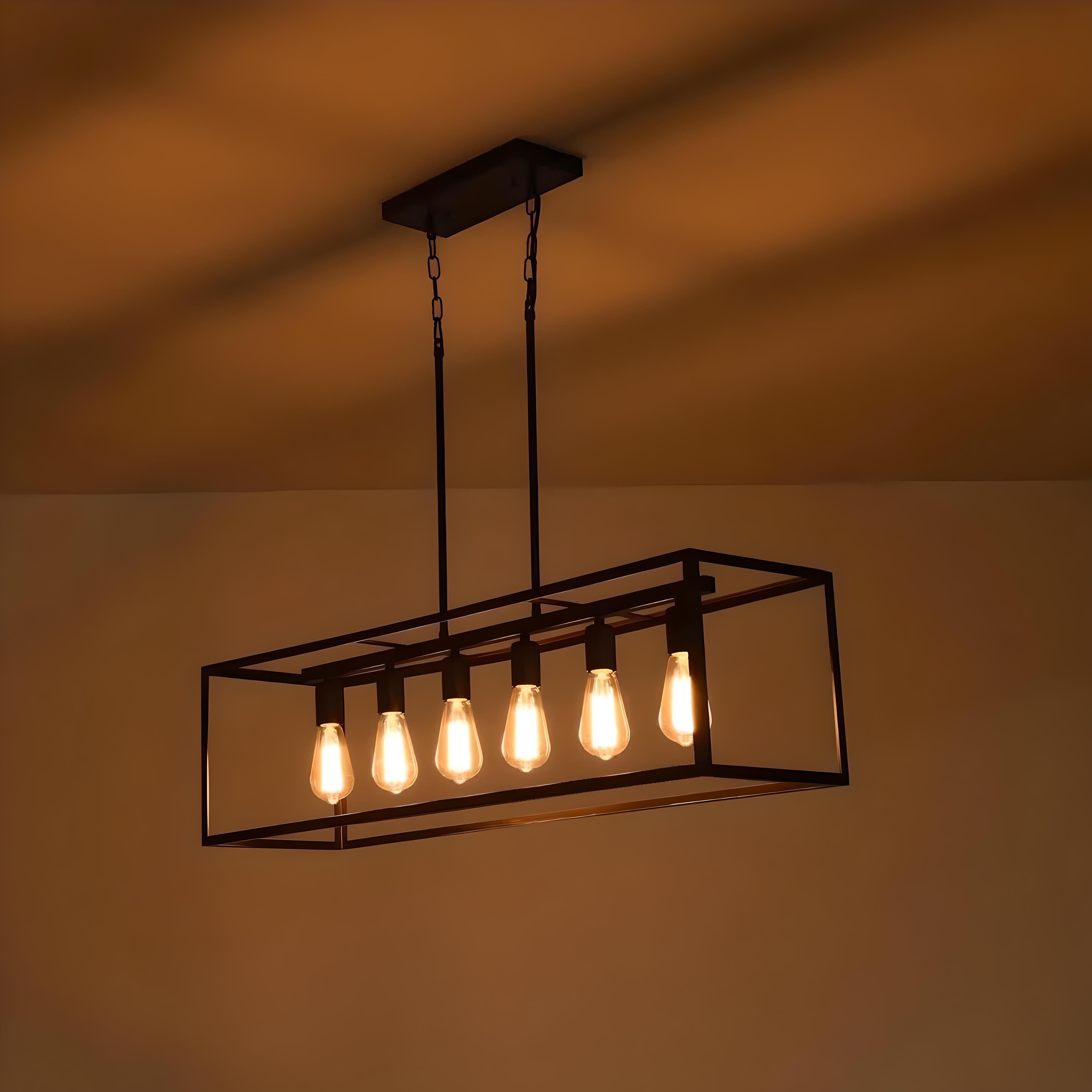 Rectangle Pendant Light