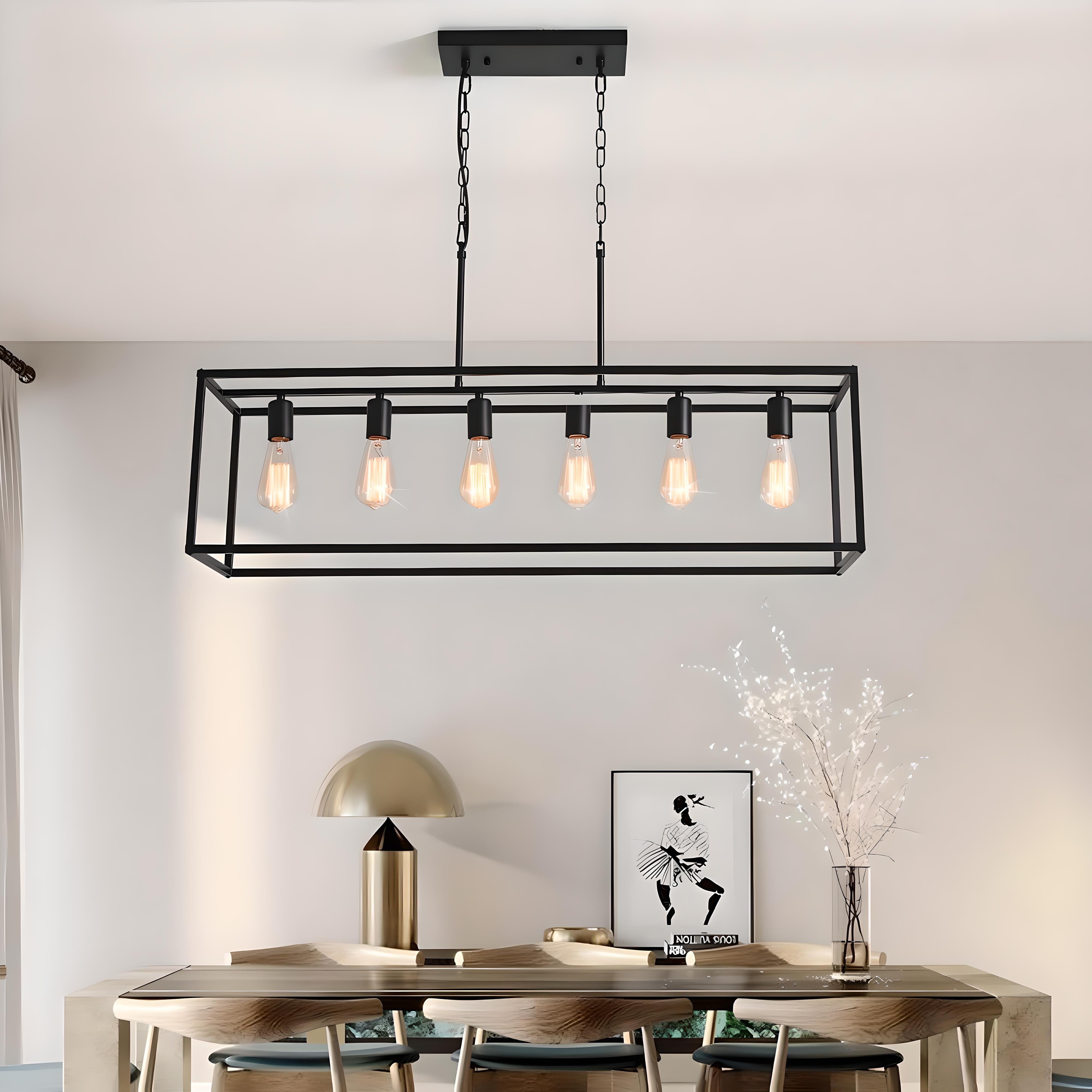 Rectangle Pendant Light