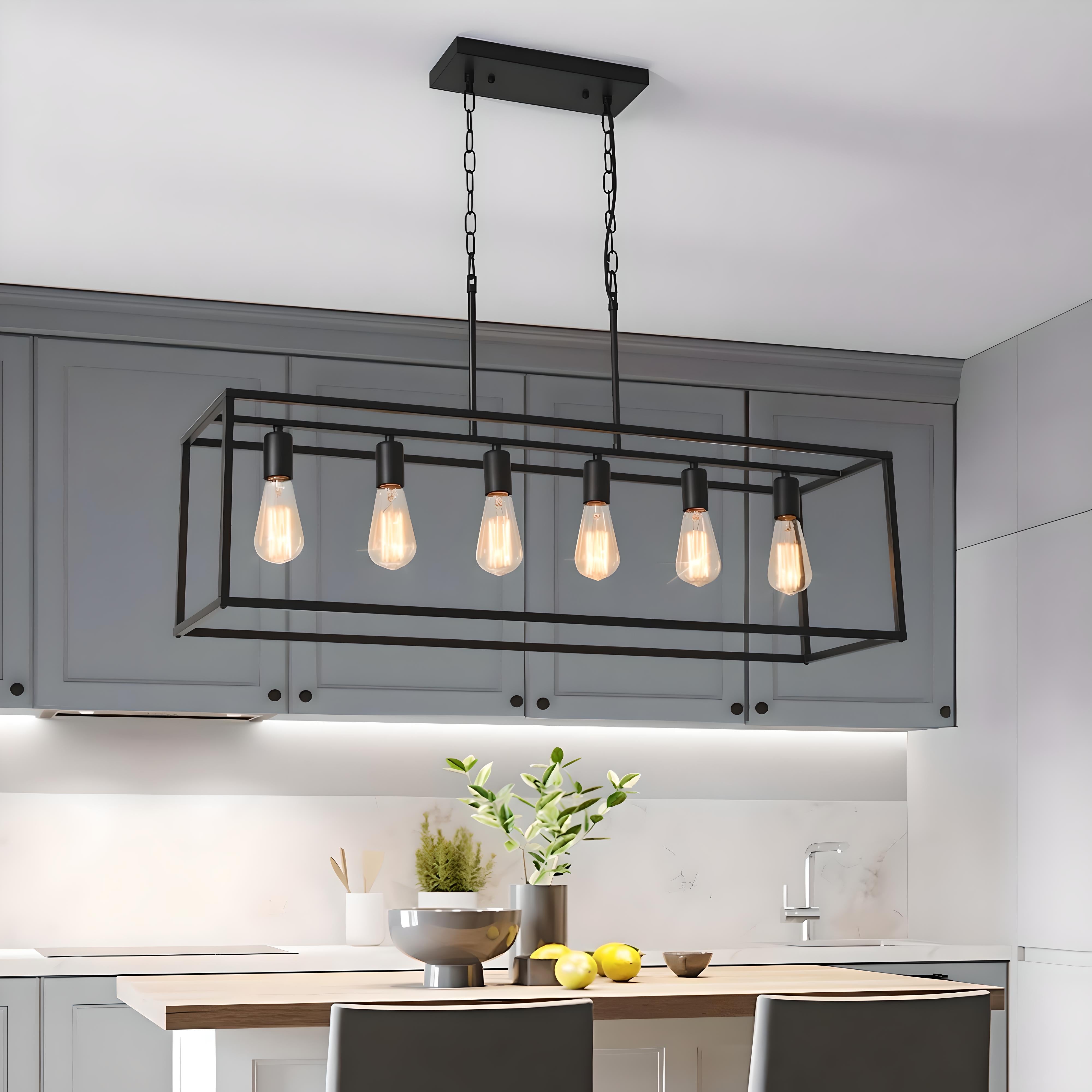 Rectangle Pendant Light