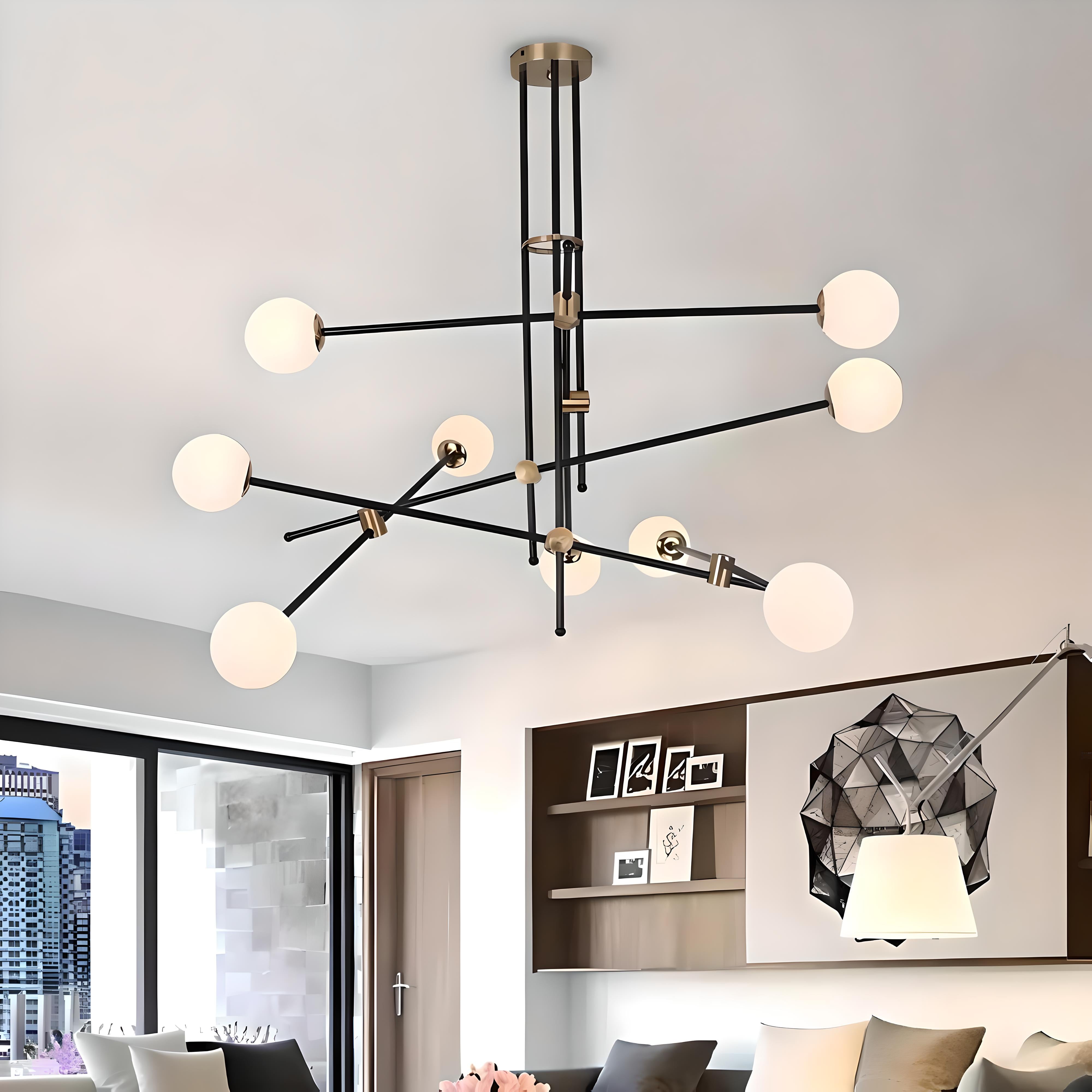 Geometric Glow Pendant Light