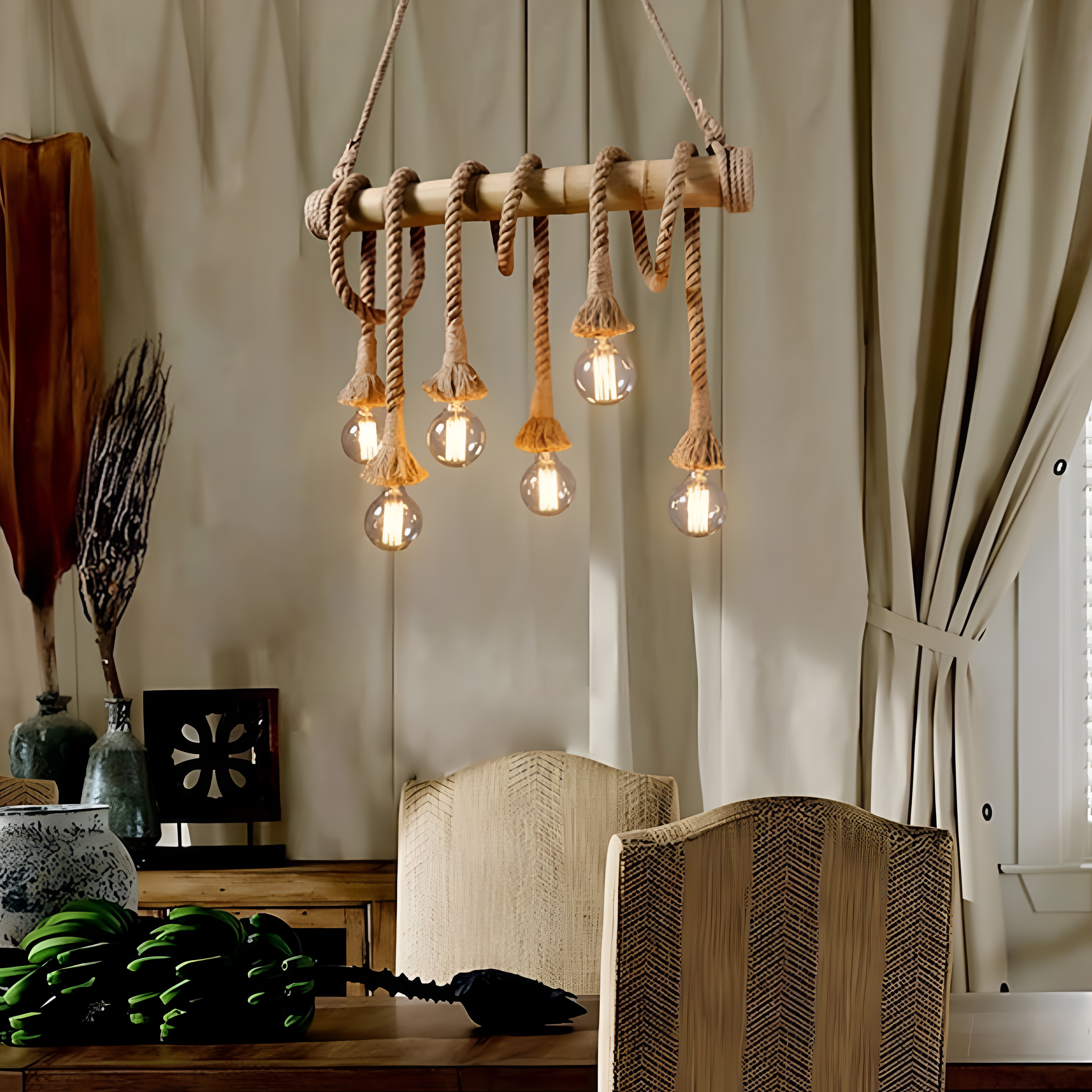  Handwoven Chandelier