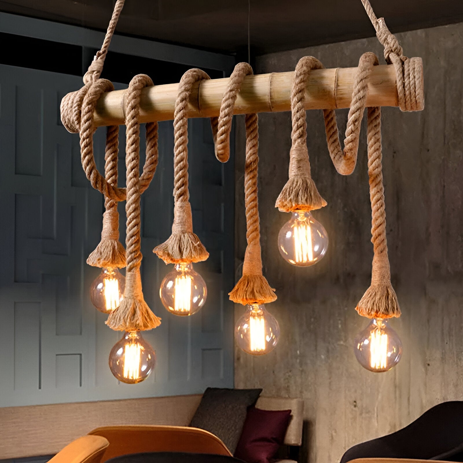 Rope Chandelier