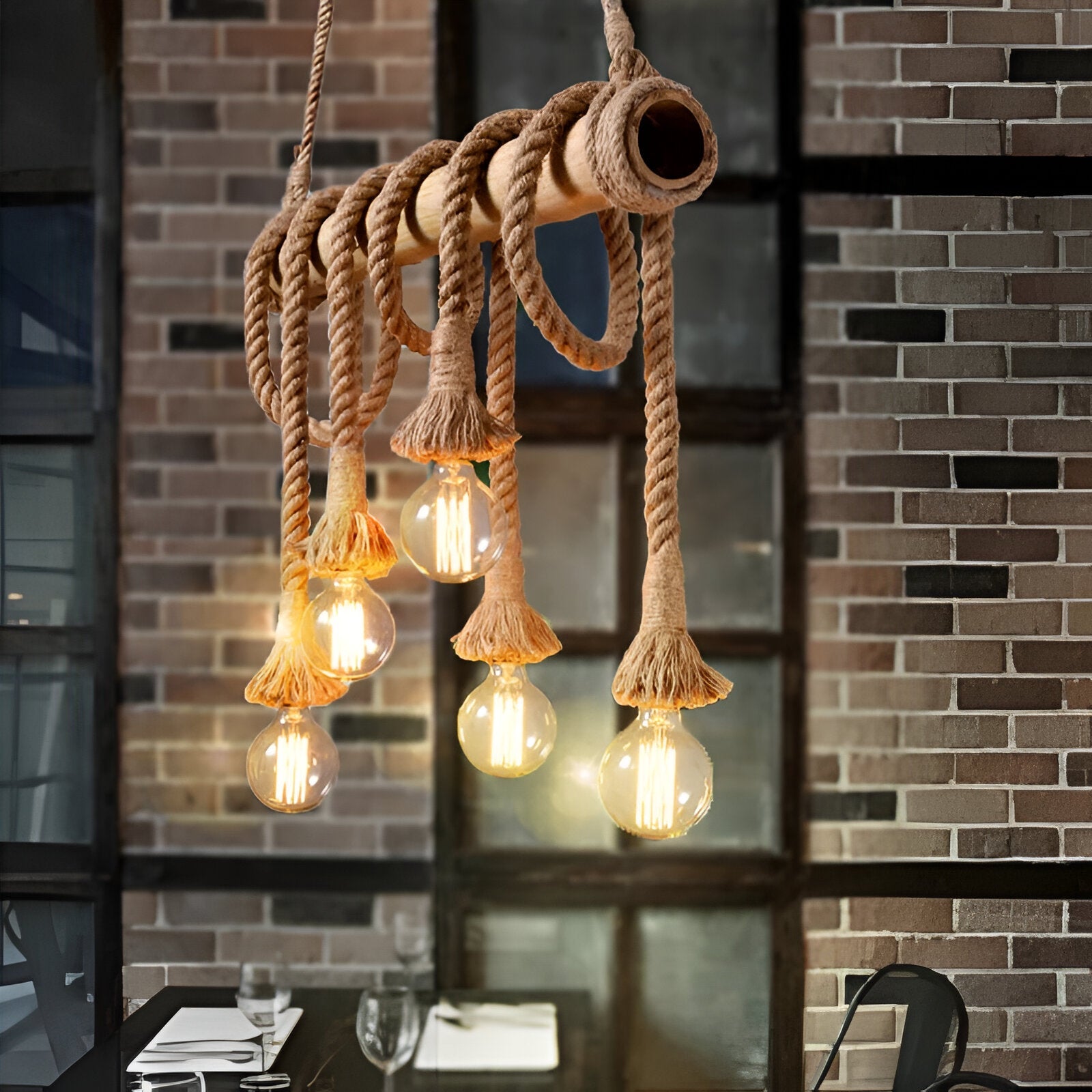 Rope Chandelier